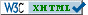Valid XHTML 1.0 Transitional